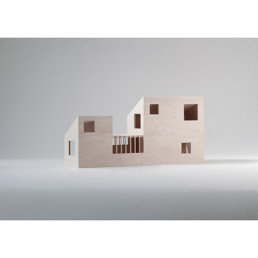 Erbar Mattes Architects Crouch End London house model